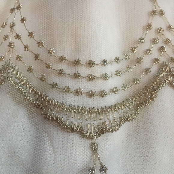 Scalloped Peplum Top - Picture 8 of 8